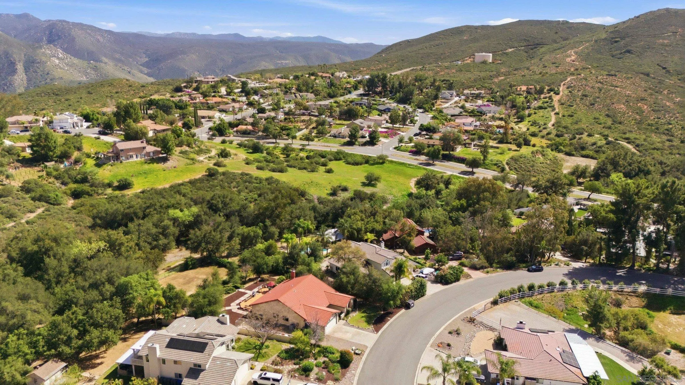 15927 Litten Way Ramona, CA 92065 - Photo 29 of 33 a view of a city with a lake
