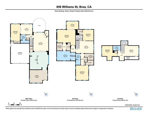 $1,685,500 | 856 Williams Street, Brea, CA 92821