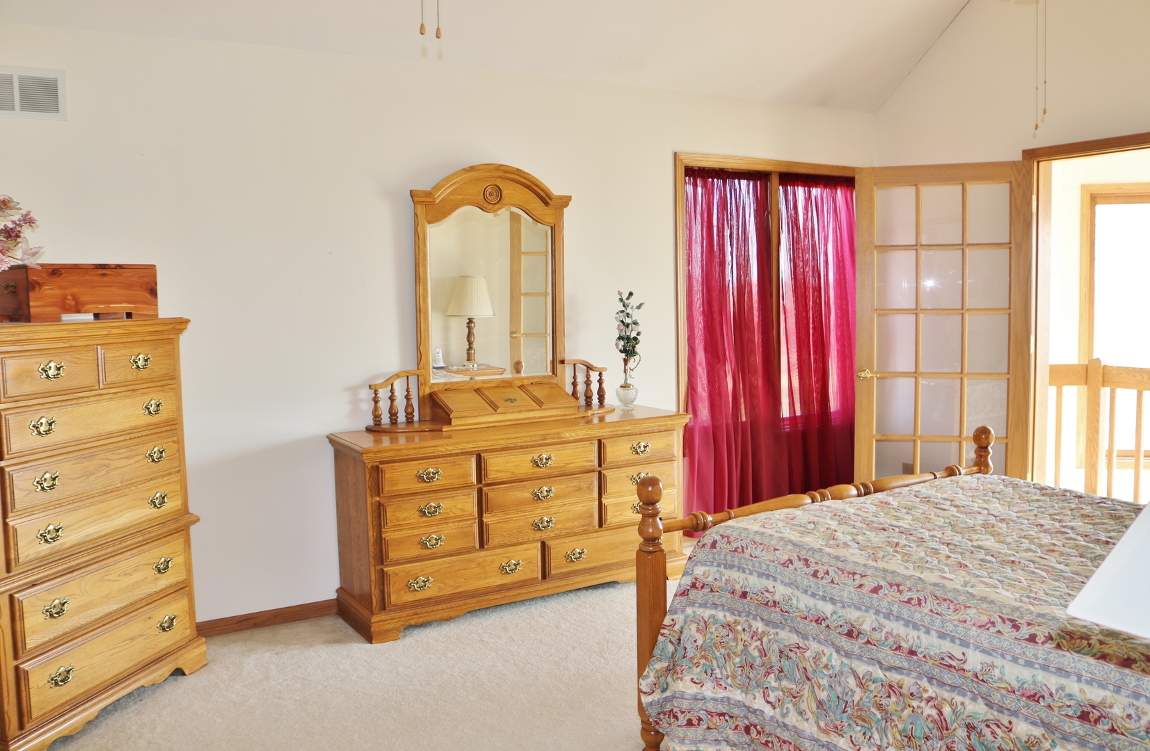 12232 Grove Road Minooka, IL 60447 - Photo 12 of 57 a bedroom with a bed and a dresser