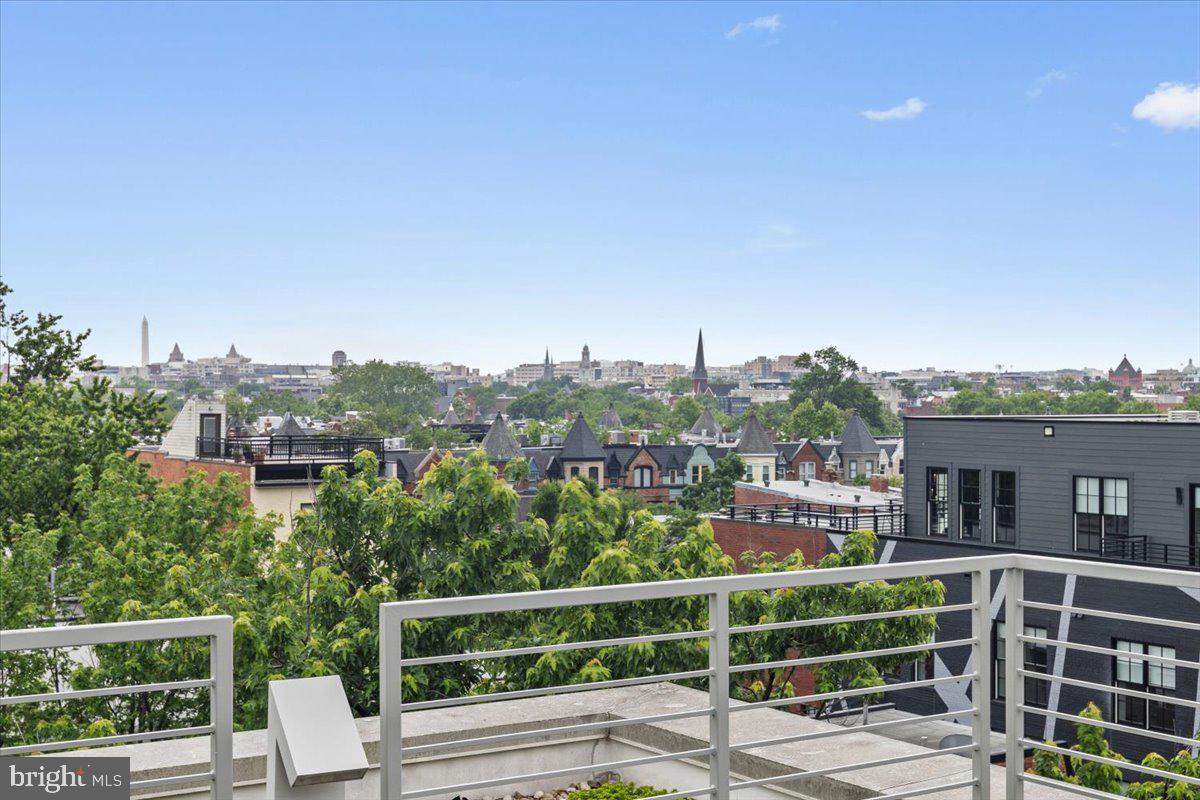 1932 9th Street Northwest, Unit 402 Washington, DC 20001 - Photo 39 of 42 a view of city from balcony