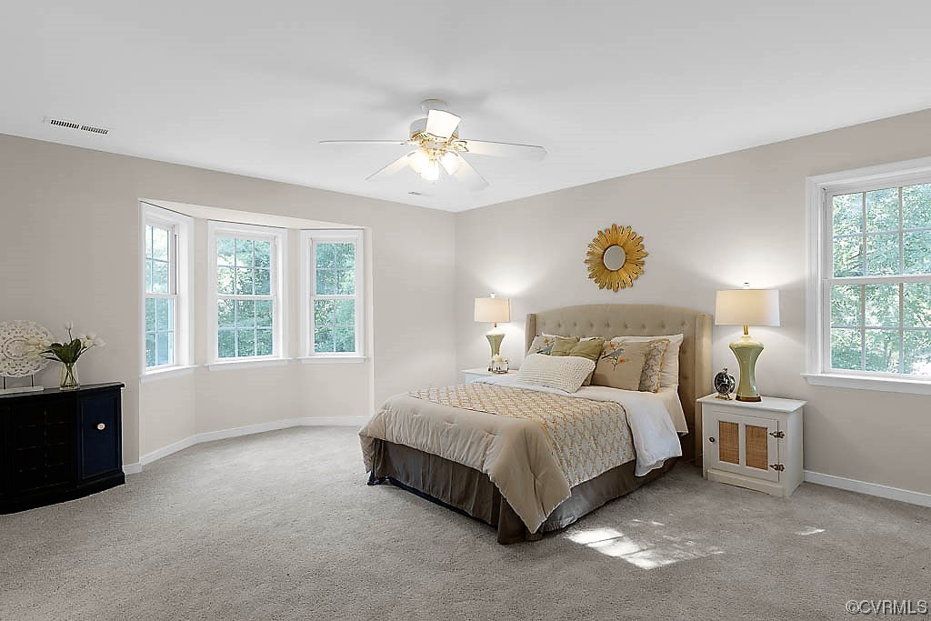 14300 Princess Mary Road Chesterfield, VA 23838 - Photo 23 of 40 Primary bedroom with bay window
