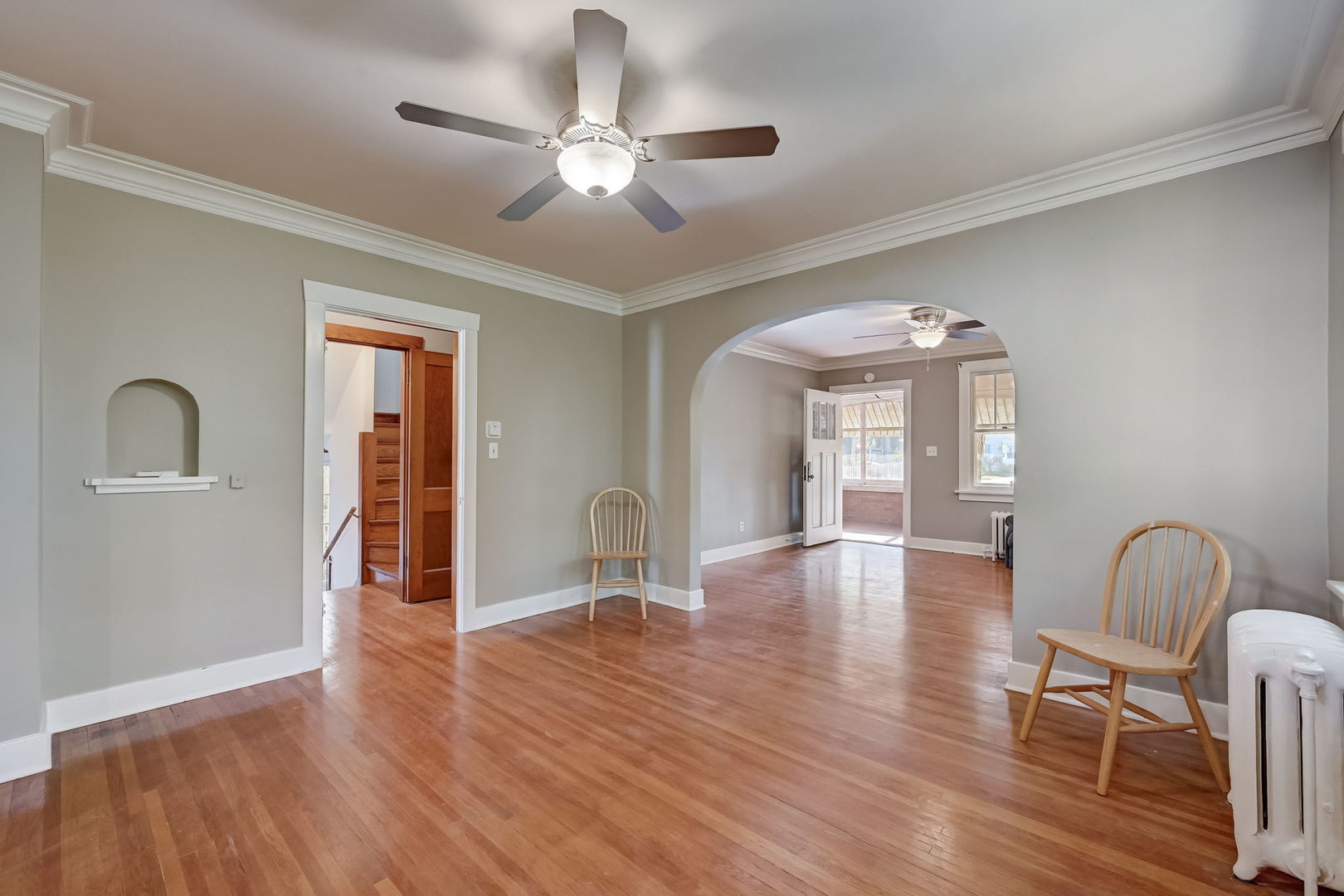 362 River Bluff Road Elgin, IL 60120 - Photo 17 of 57 a view of livingroom with hardwood floor and dining room