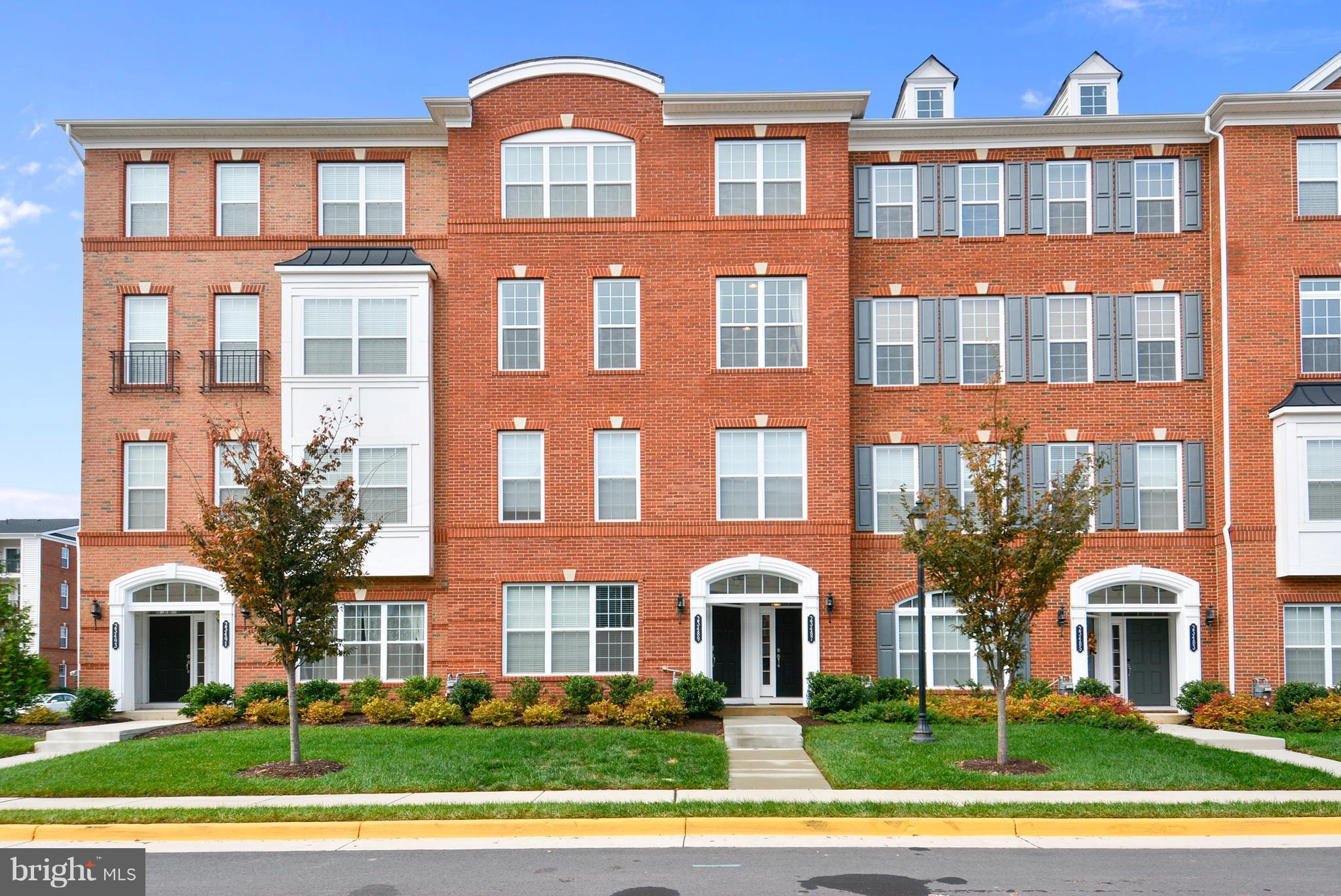 23487 Logans Ridge Terrace Ashburn, VA 20148 - Photo 3 of 27 Beautiful Brick Exterior