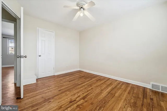 wooden floor in an empty room
