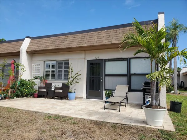 a house view with a sitting space