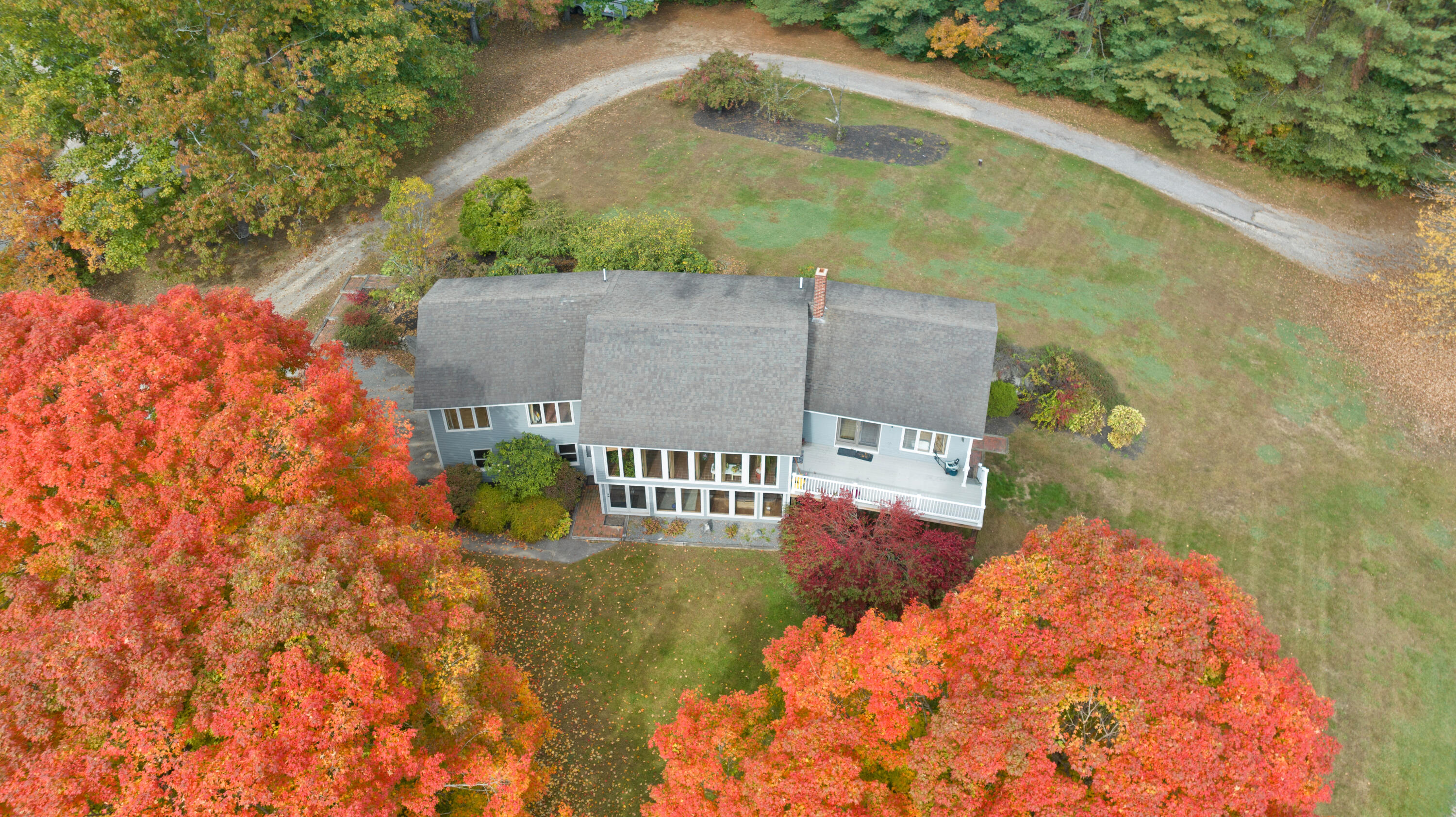 95 Blake Road Standish, ME 04084 - Photo 62 of 63 Aerial of house