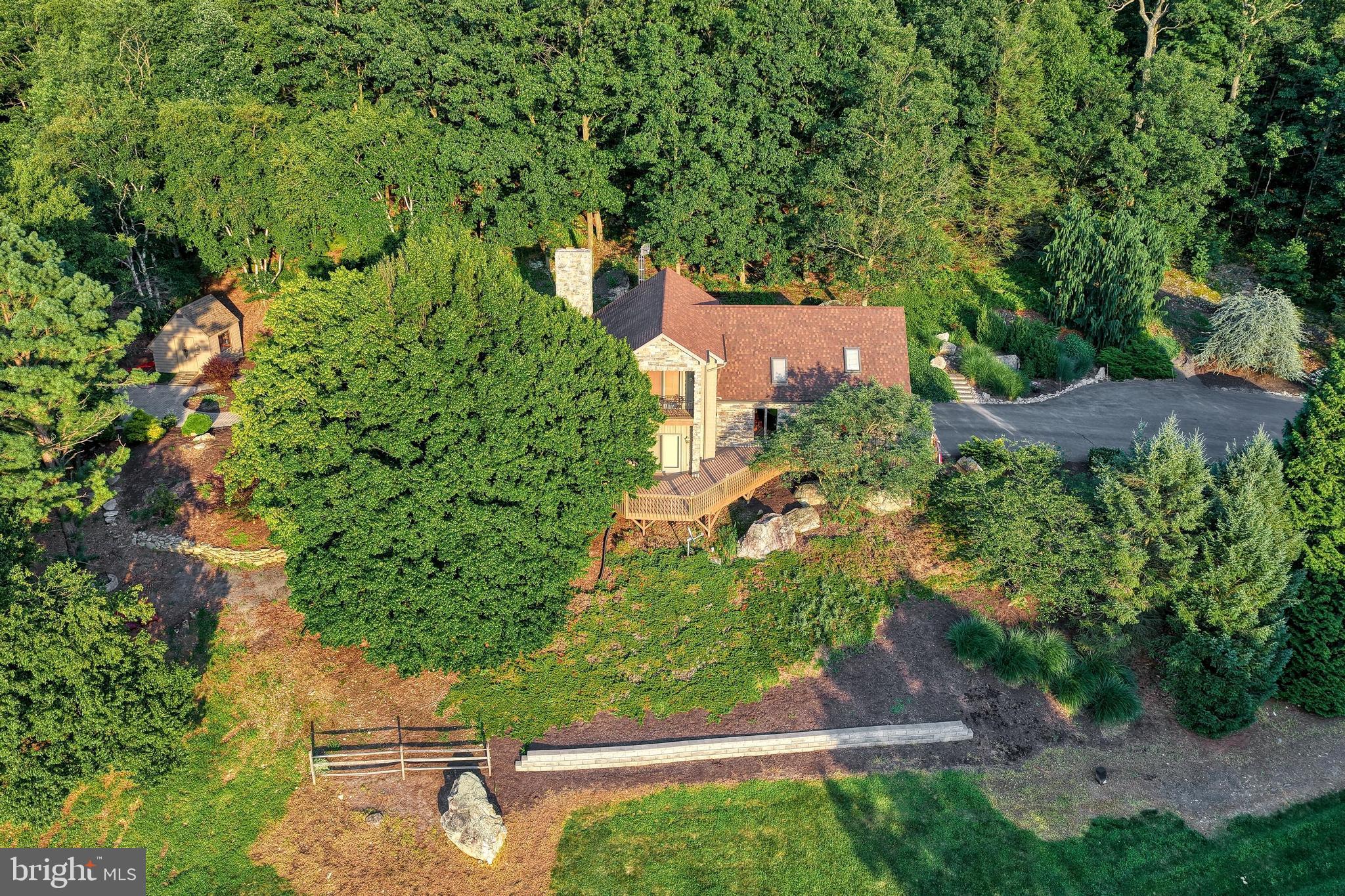 3035 Stillhouse Hollow Road Shippensburg, PA 17257 - Photo 38 of 129 an aerial view of a house with a yard