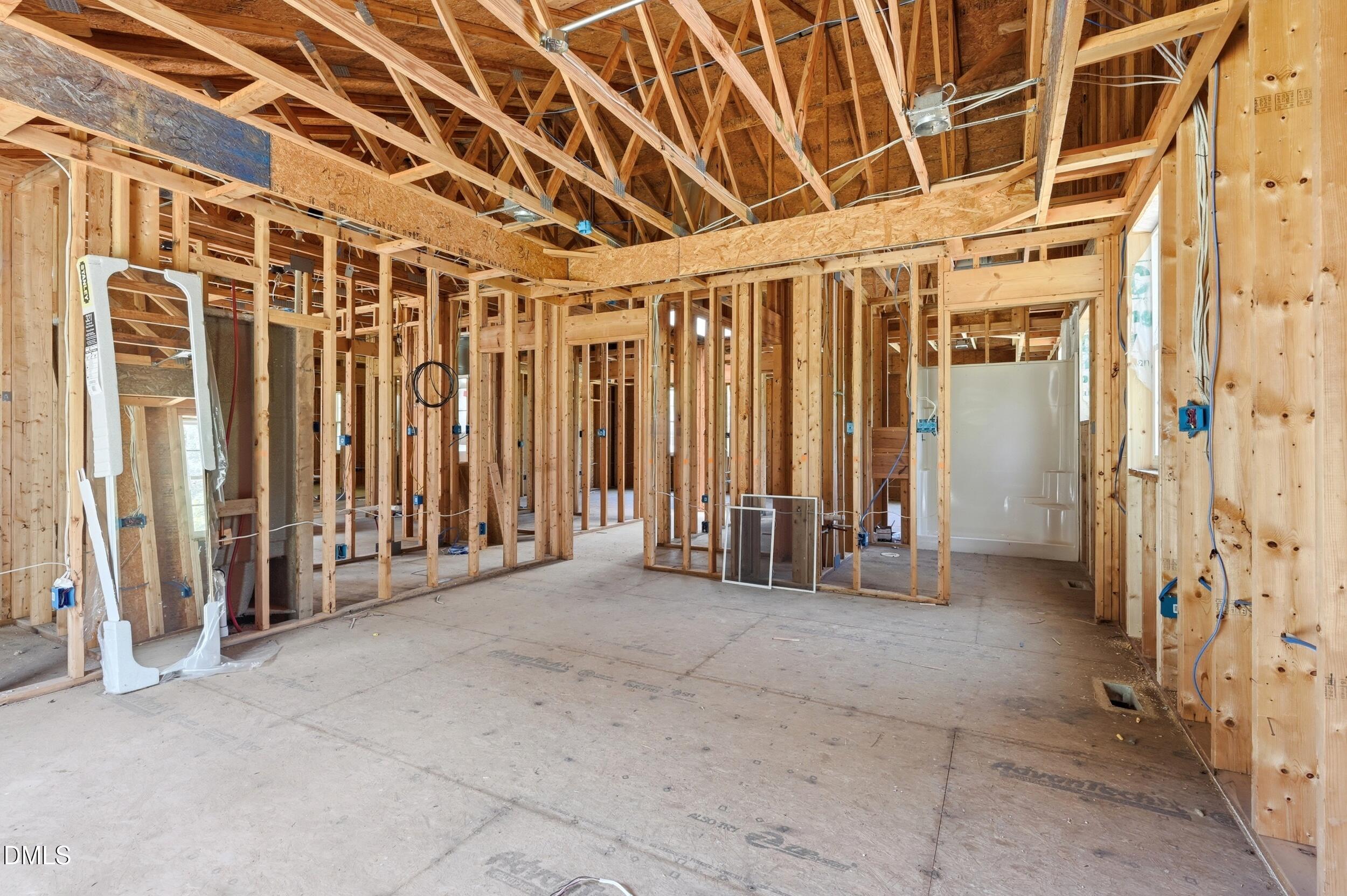 129 Shaman Drive Spring Hope, NC 27882 - Photo 21 of 43 a view of a room with wooden walls