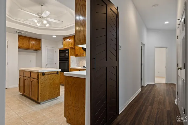 a view of empty room