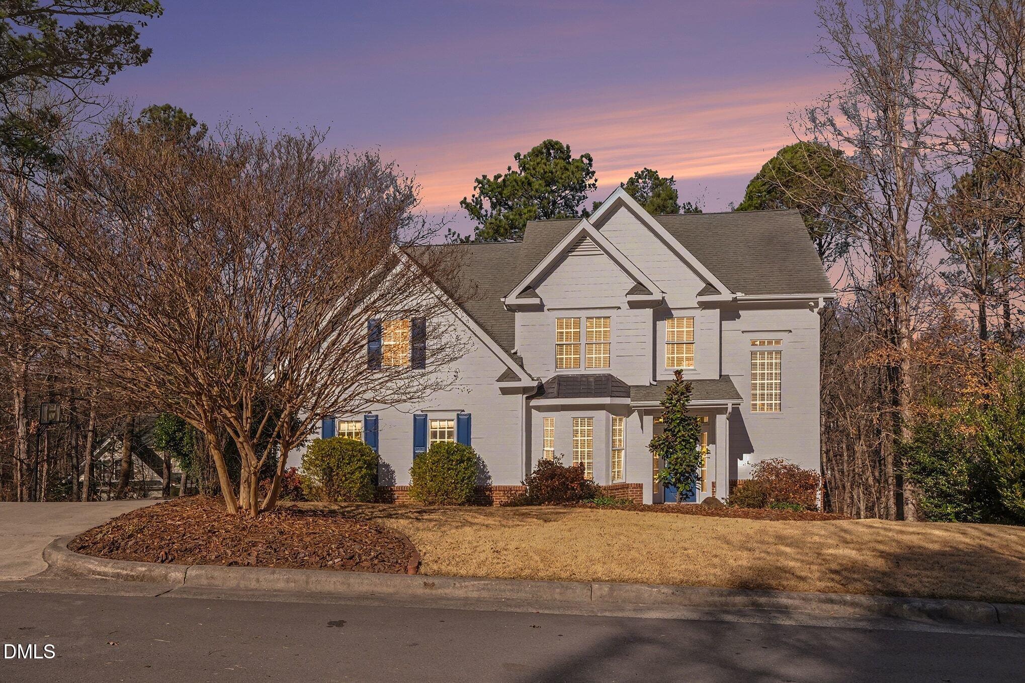 29 Chestnut Bluffs Lane Durham, NC 27713 - Photo 37 of 45 a front view of a house with a yard