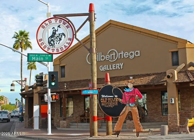 a view of a sign board