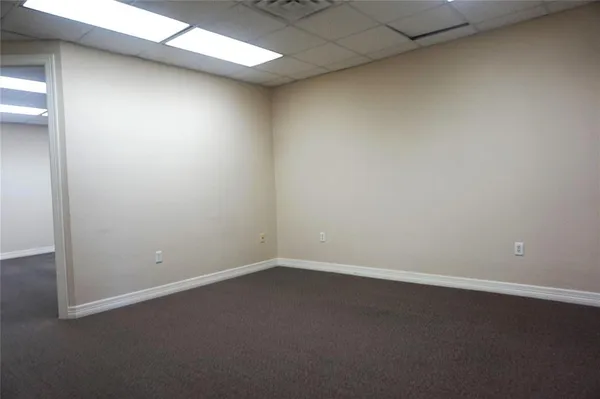 an empty room with a empty space