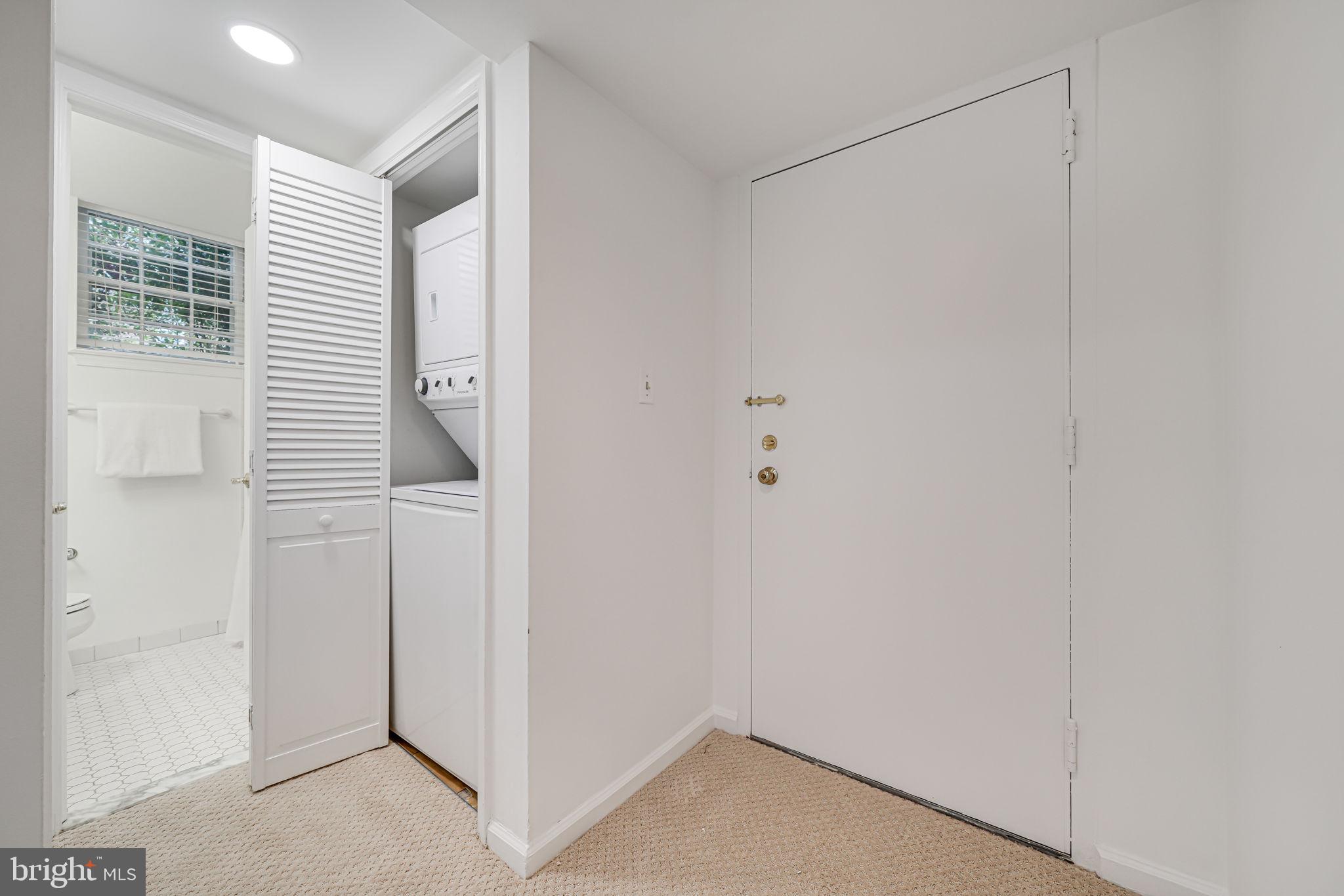 3701 39th Street Northwest, Unit A181 Washington, DC 20016 - Photo 29 of 68 a view of a room that has a white door