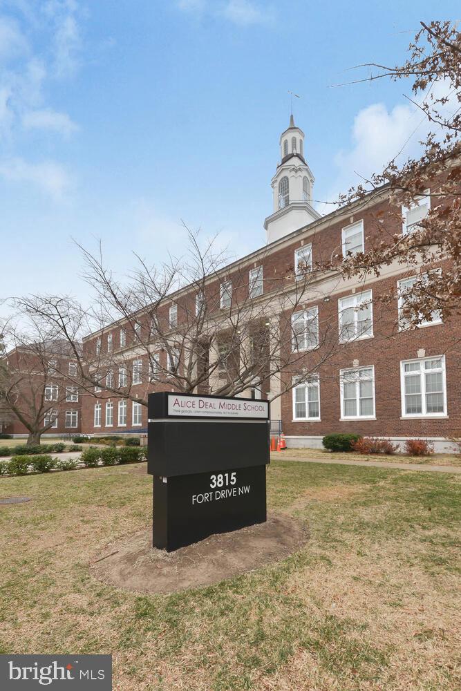 3701 39th Street Northwest, Unit A181 Washington, DC 20016 - Photo 67 of 68 Deal Middle School