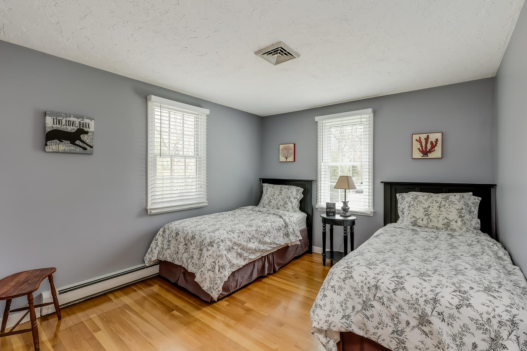 25 Peach Tree Road Marstons Mills, MA 02648 - Photo 19 of 33 a bedroom with two beds and a window