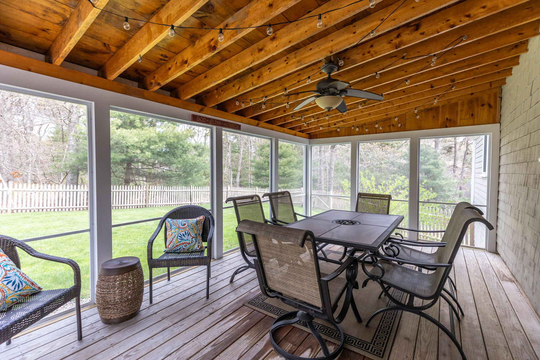 25 Peach Tree Road Marstons Mills, MA 02648 - Photo 26 of 33 a view of a dining room with furniture window and outside view