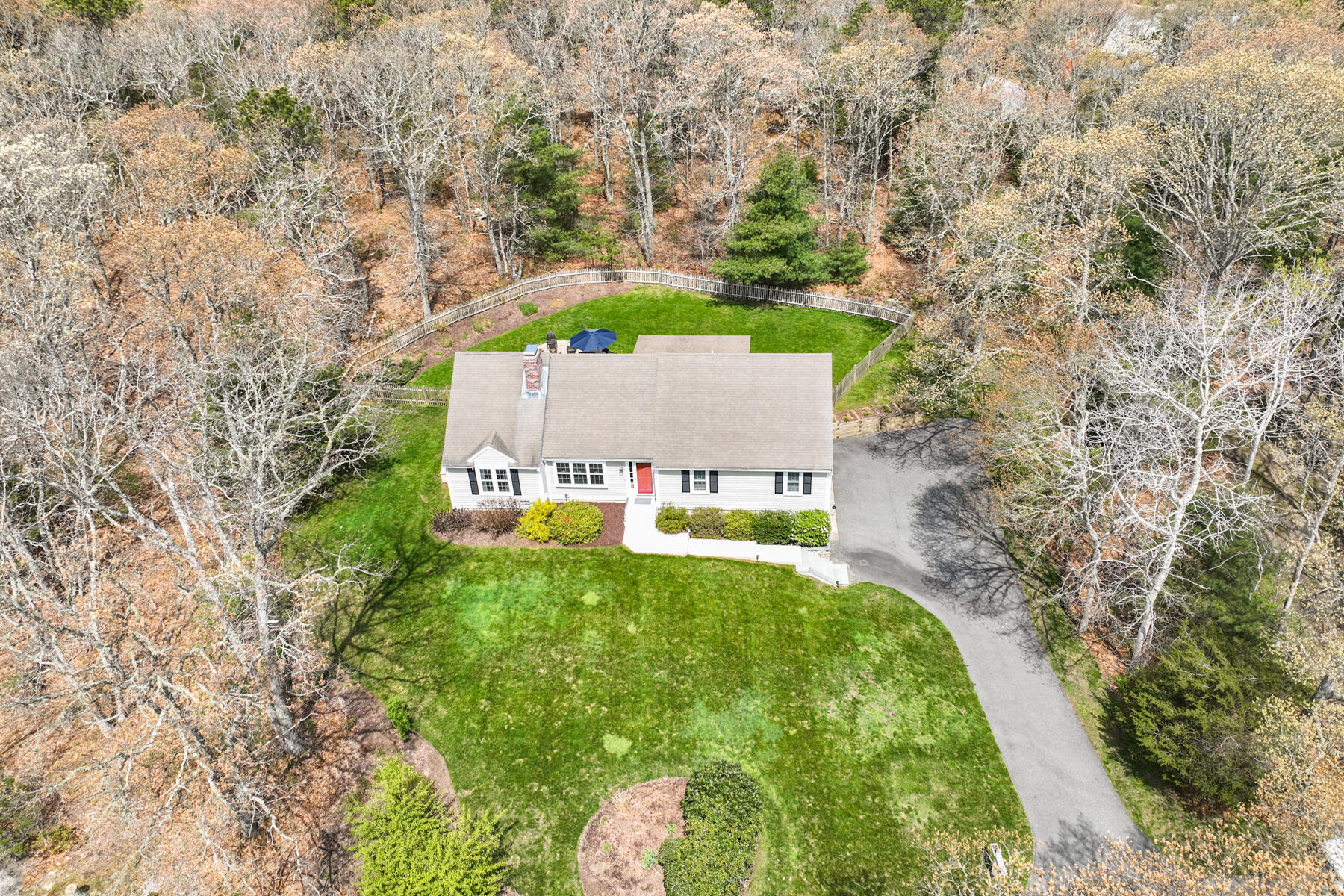 25 Peach Tree Road Marstons Mills, MA 02648 - Photo 31 of 33 a view of a house with a yard