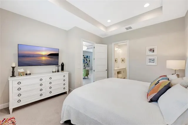 a view of a walk in closet