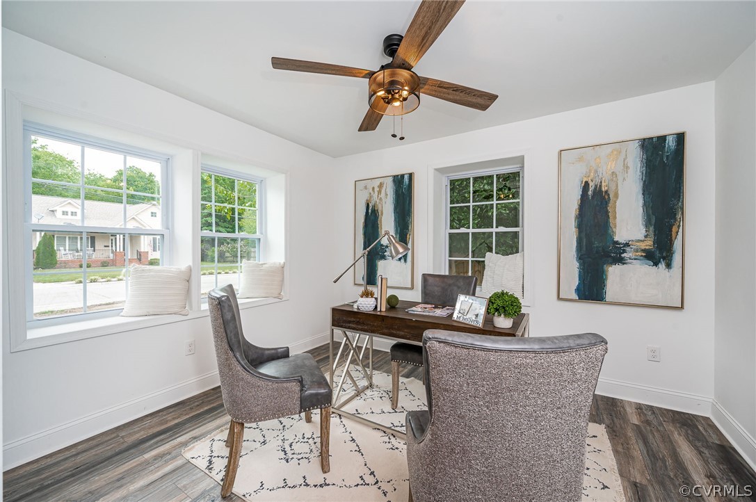 217 Henry Clay Road Ashland, VA 23005 - Photo 10 of 38 a dining room with furniture a window and wooden floor