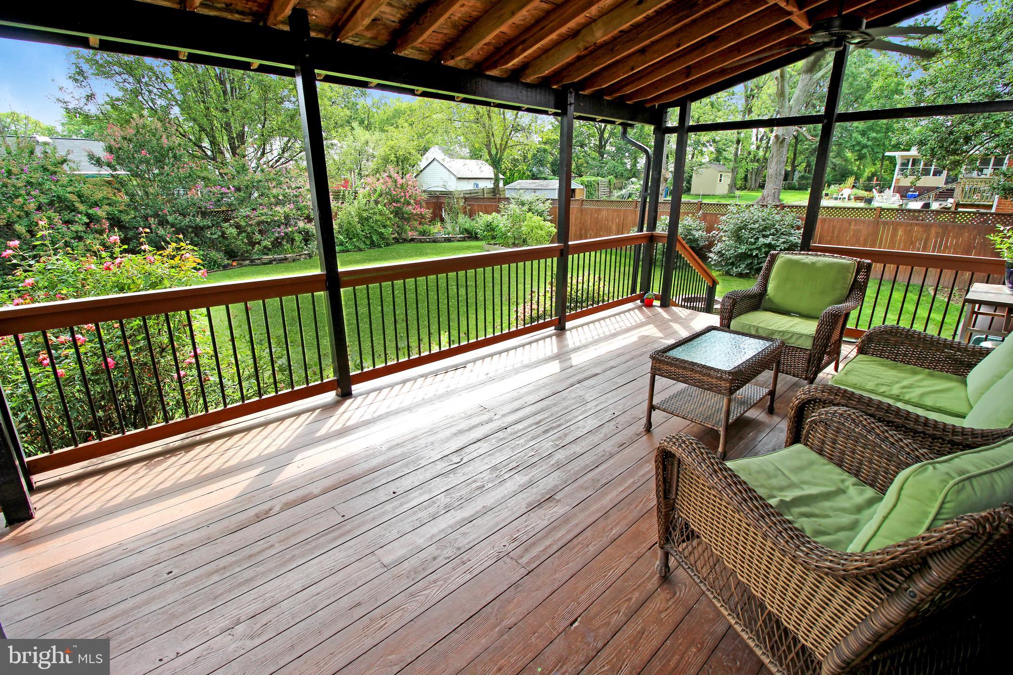 5903 Frederick Street Springfield, VA 22150 - Photo 8 of 29 HUGE COVERED BACK PORCH