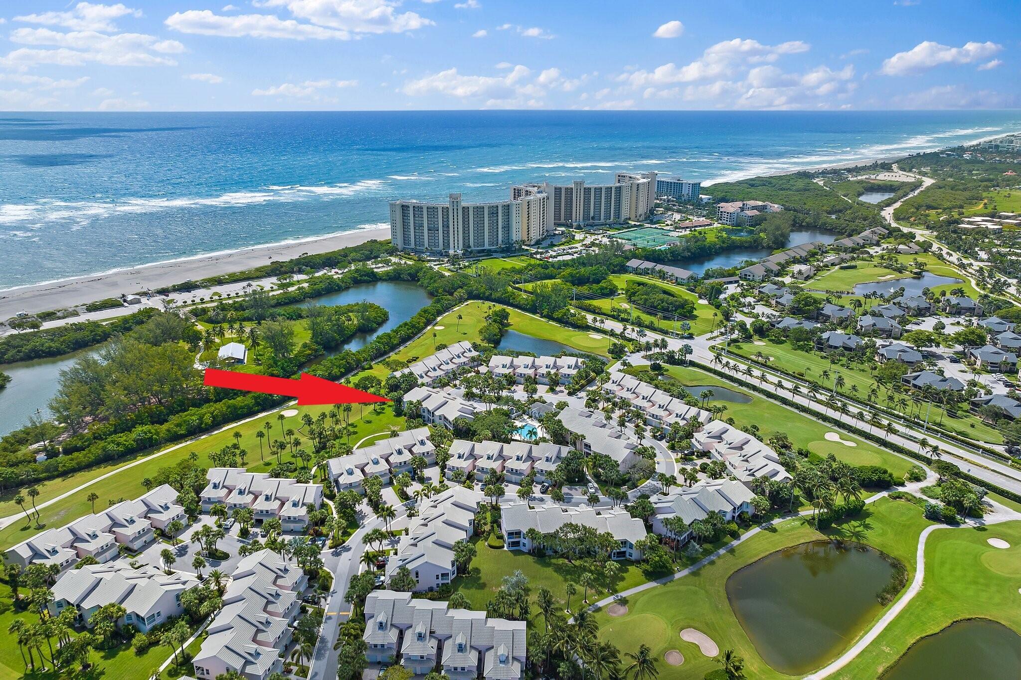2905 Fairway Drive North Jupiter, FL 33477 - Photo 2 of 65 a view of a city and an ocean view