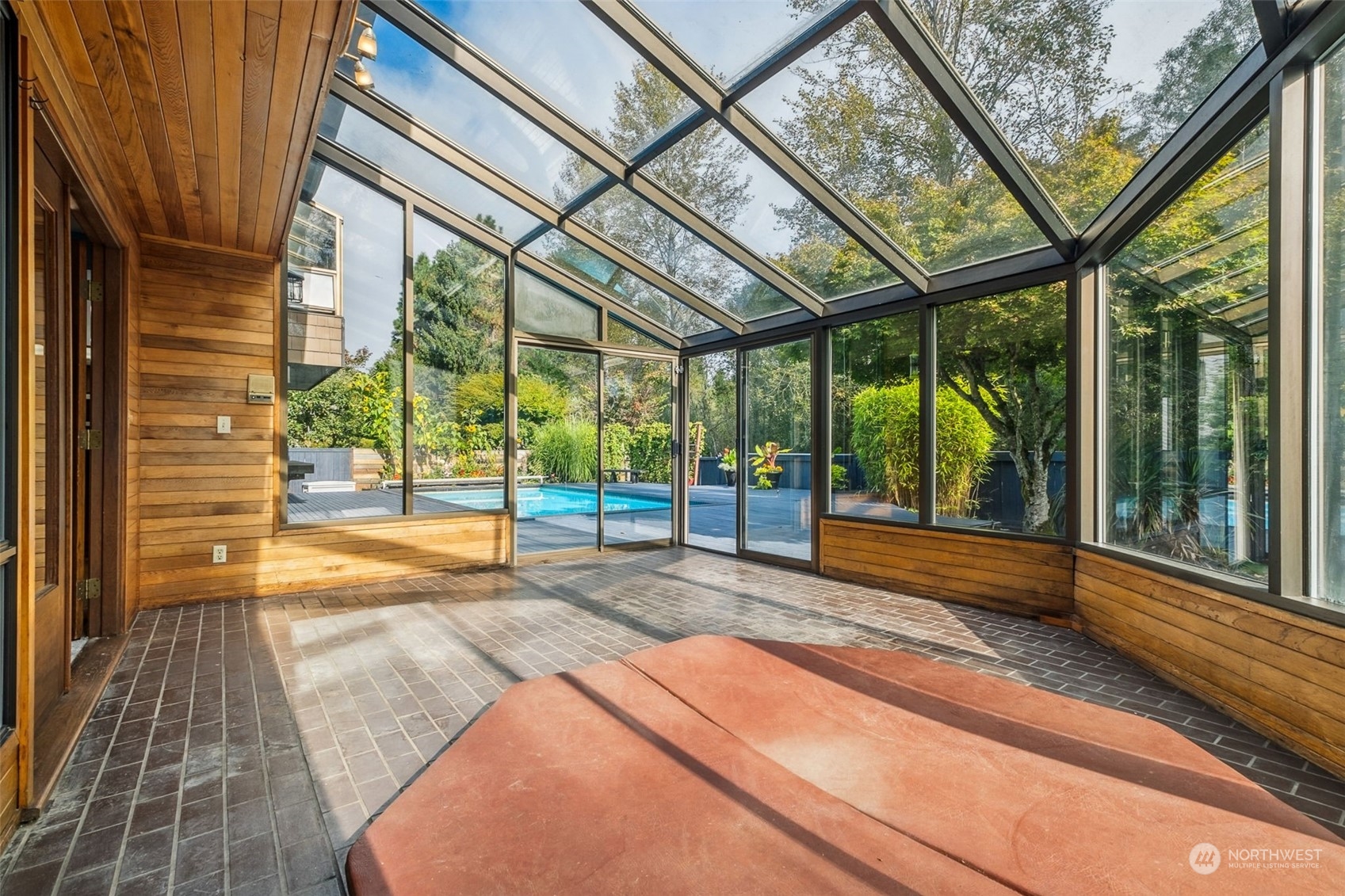 16902 161st Avenue Southeast Renton, WA 98058 - Photo 16 of 29 a view of a porch with a backyard