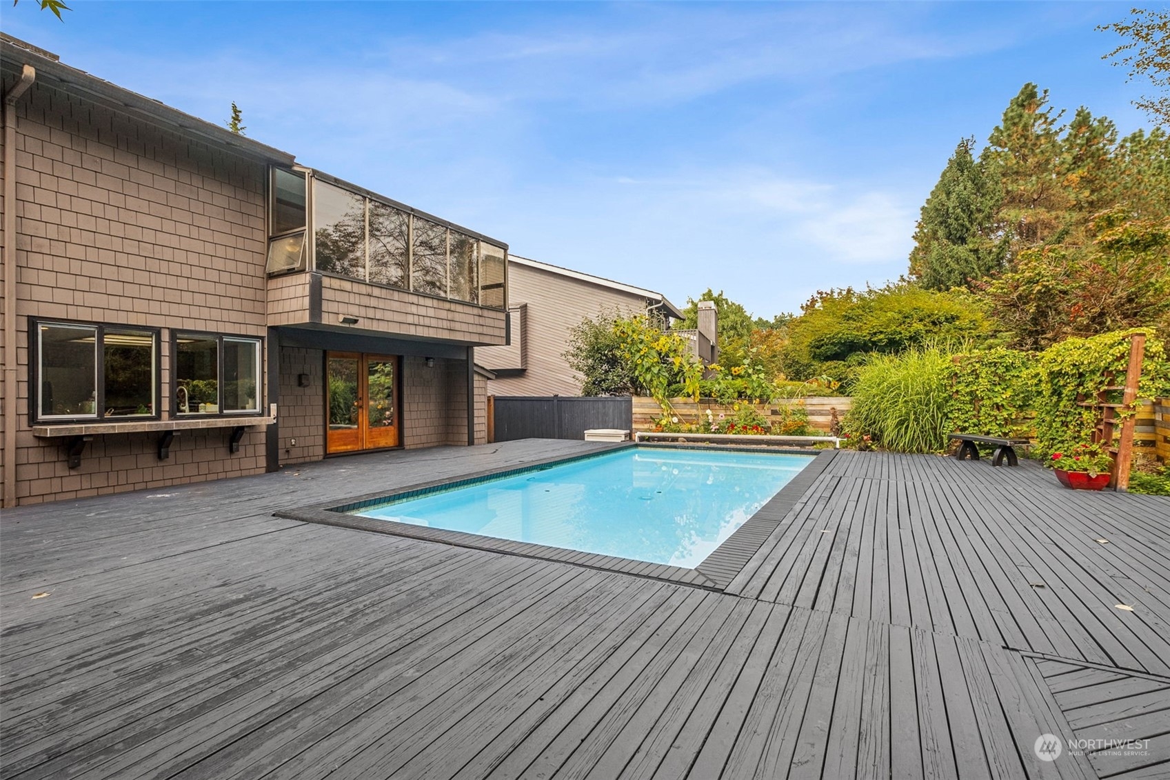 16902 161st Avenue Southeast Renton, WA 98058 - Photo 22 of 29 a view of outdoor space with pool and yard