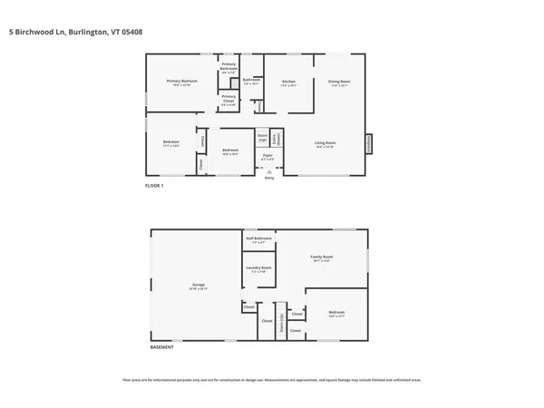$599,000 | 5 Birchwood Lane, Burlington, VT 05408
