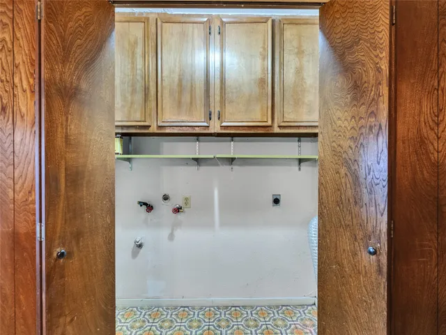 a close view of wooden door