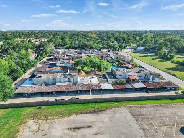 a view of a city from a terrace