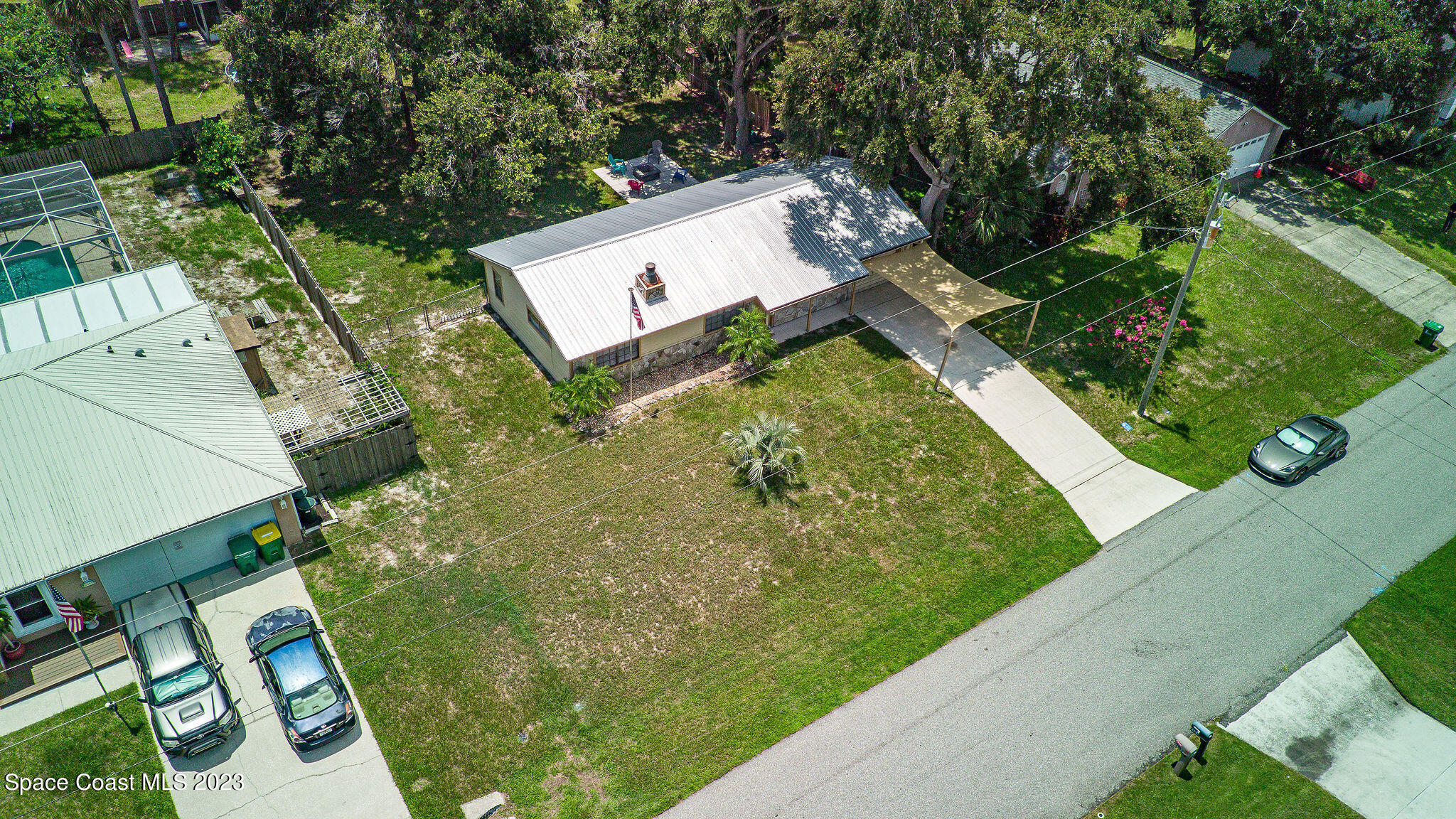 4505 Comfort Street Cocoa, FL 32927 - Photo 24 of 30 a view of a back yard of the house