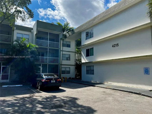 a view of a car garage
