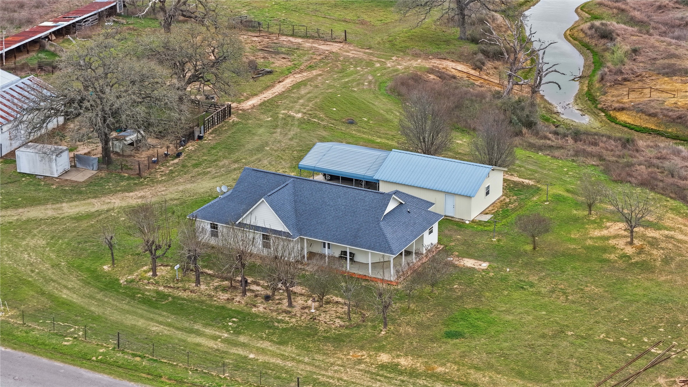 369 Young School House Road Smithville, TX 78957 - Photo 20 of 30 Aerial view of sparsely populated area