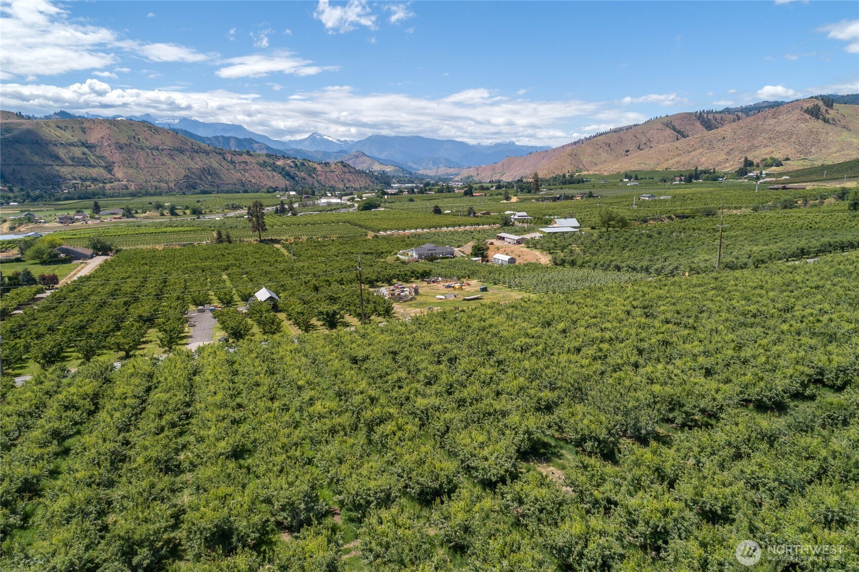 0 Red Apple Road Cashmere, WA 98815 - Photo 7 of 38 a view of a lush green hillside and houses