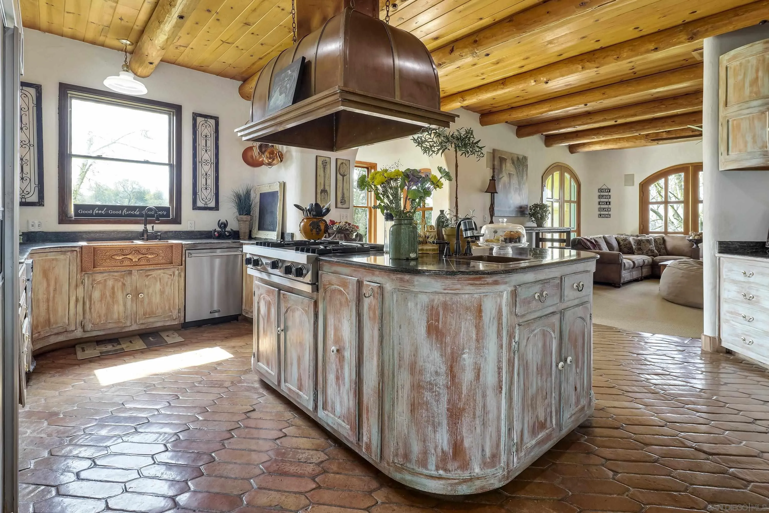 24943 North Mcintire Road Clements, CA 95227 - Photo 46 of 68 a kitchen with stainless steel appliances granite countertop a stove and a sink