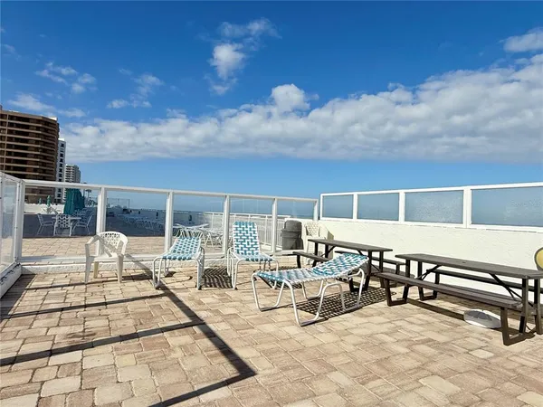 a view of a terrace