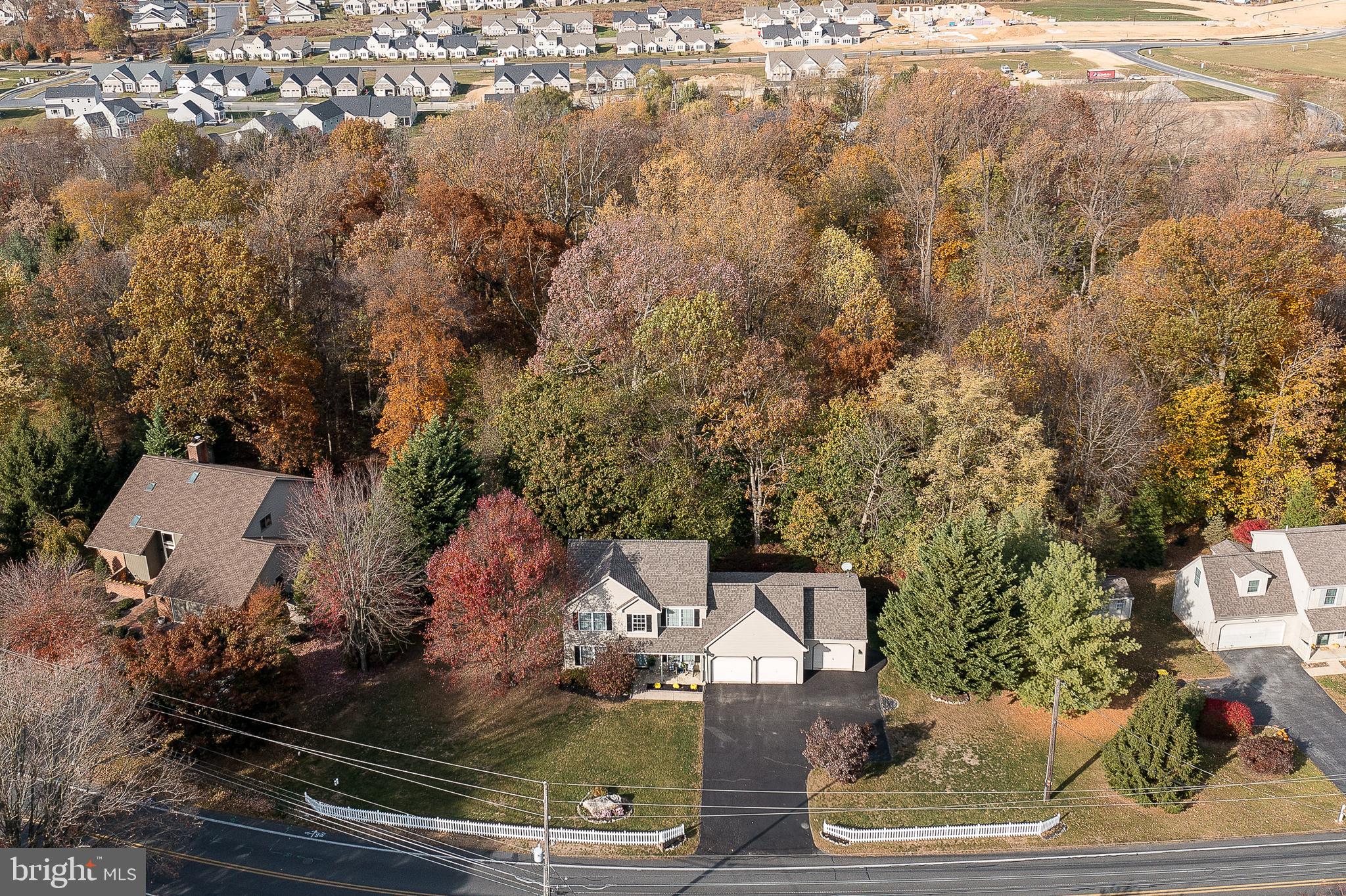231 Owl Hill Road Lititz, PA 17543 - Photo 4 of 77 an aerial view of residential houses with outdoor space