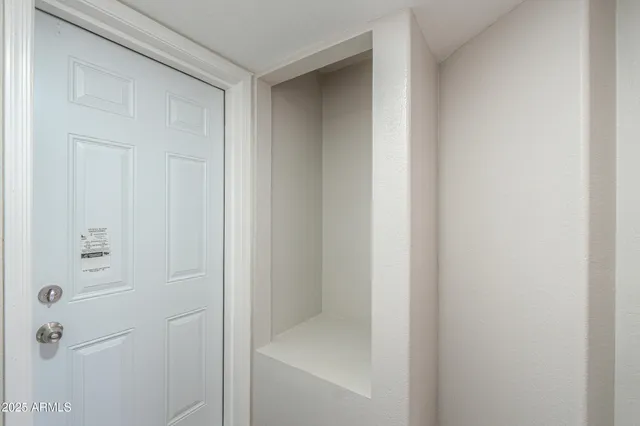 a view of a partially built entryway