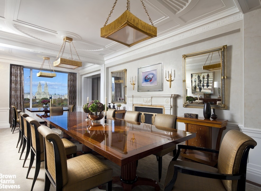 912 5th Avenue, Unit 10 Manhattan, NY 10021 - Photo 6 of 20 a view of a dining room with furniture window and wooden floor