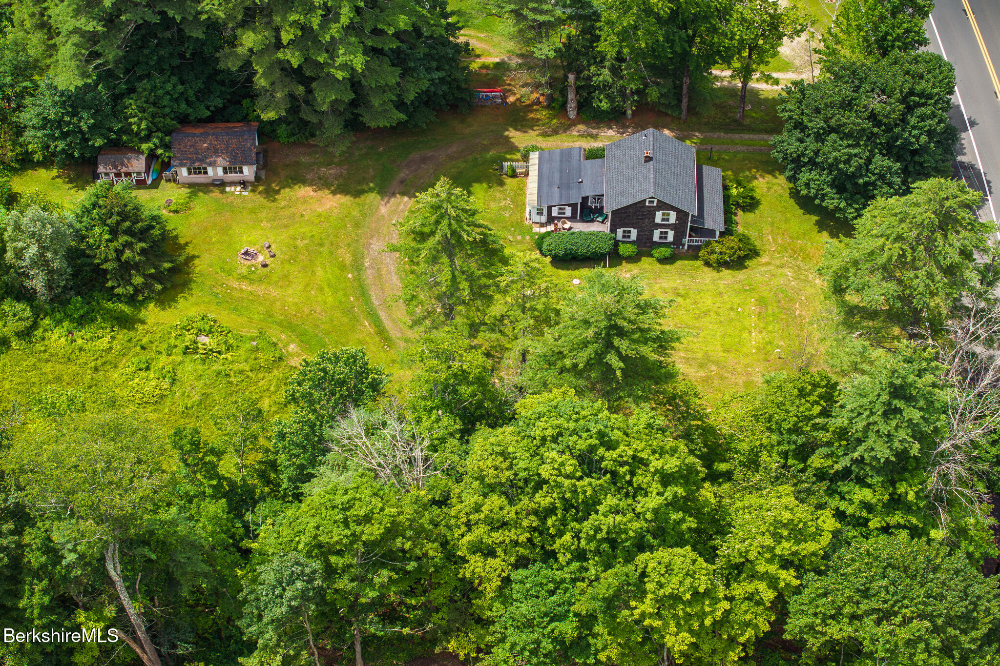 42 East Street Stockbridge, MA 01262 - Photo 26 of 42 Aerial view