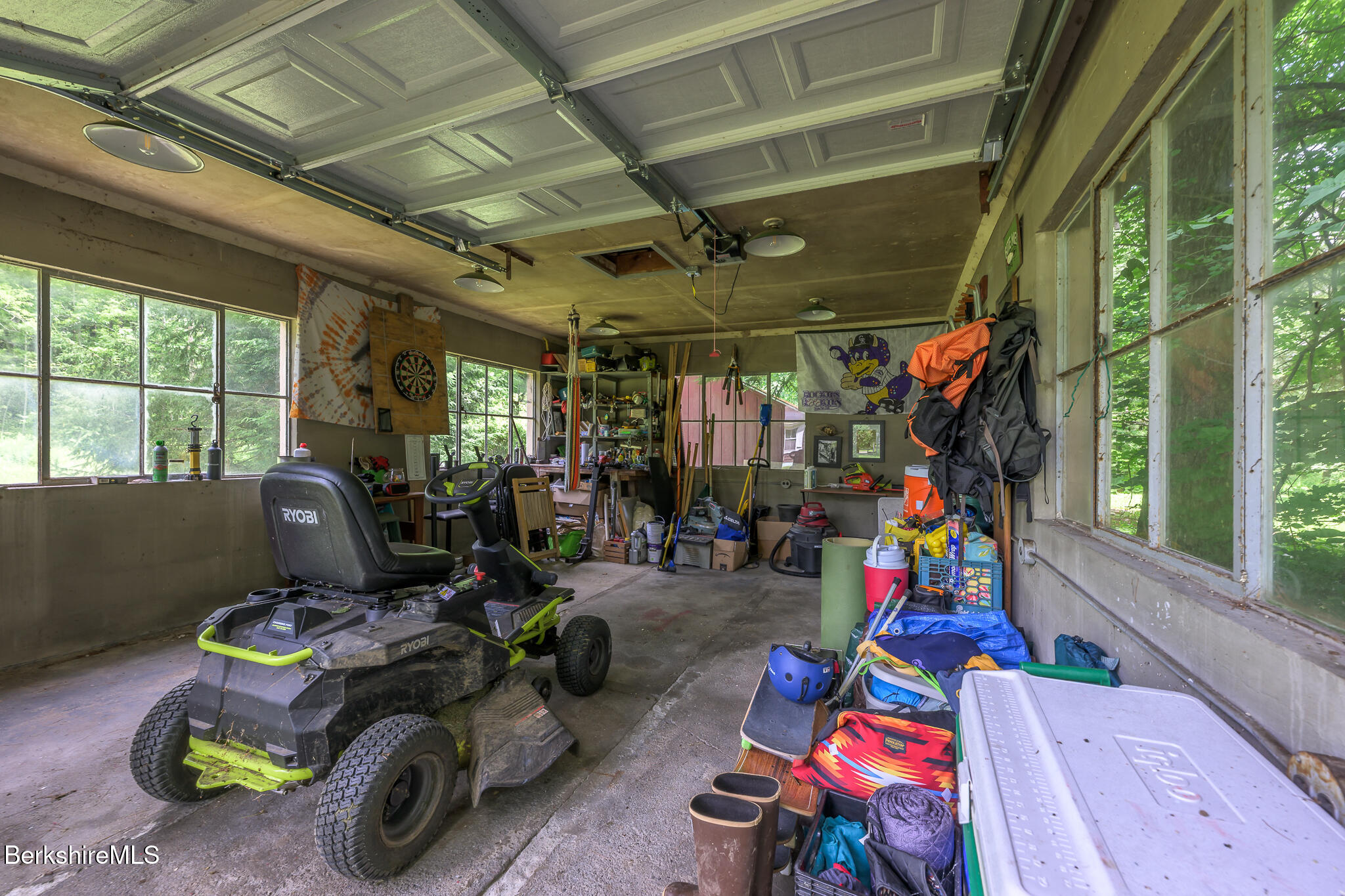 42 East Street Stockbridge, MA 01262 - Photo 31 of 42 Garage w/ auto opener & many windows