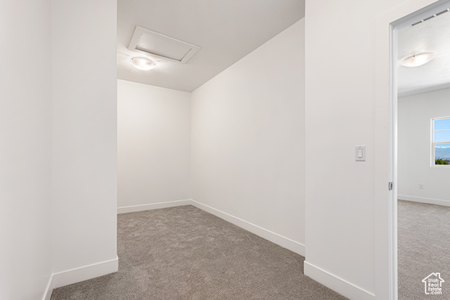 549 North Legend Circle, Unit C/466 Mapleton, UT 84664 - Photo 30 of 39 Empty room featuring carpet flooring and attic access