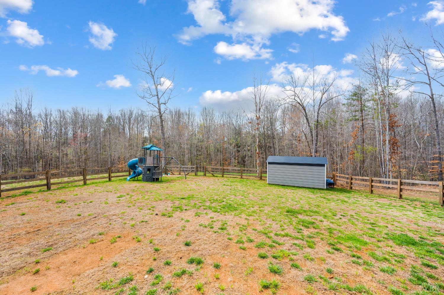 240 Ned Brown Road Amherst, VA 24521 - Photo 45 of 53 a view of an house with backyard and trees