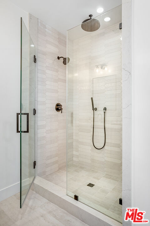 1573 Hi Point Street Los Angeles, CA 90035 - Photo 24 of 56 a bathroom with a shower