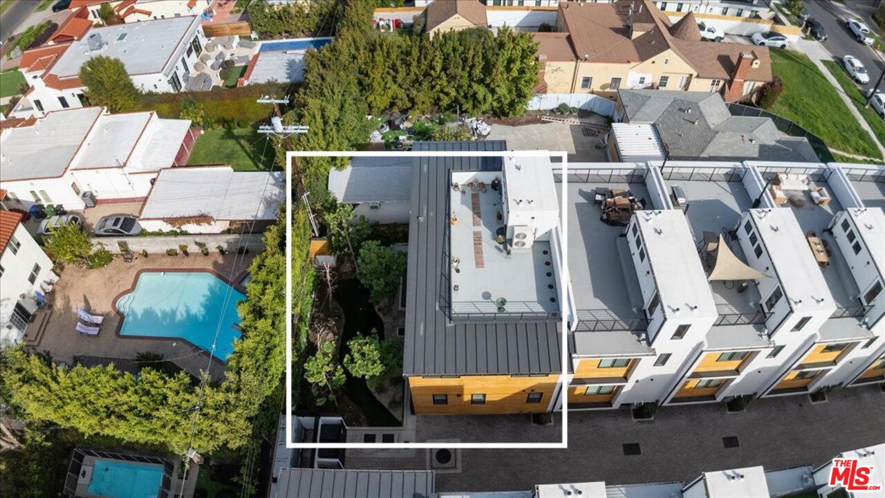 1573 Hi Point Street Los Angeles, CA 90035 - Photo 52 of 56 an aerial view of residential houses with outdoor space
