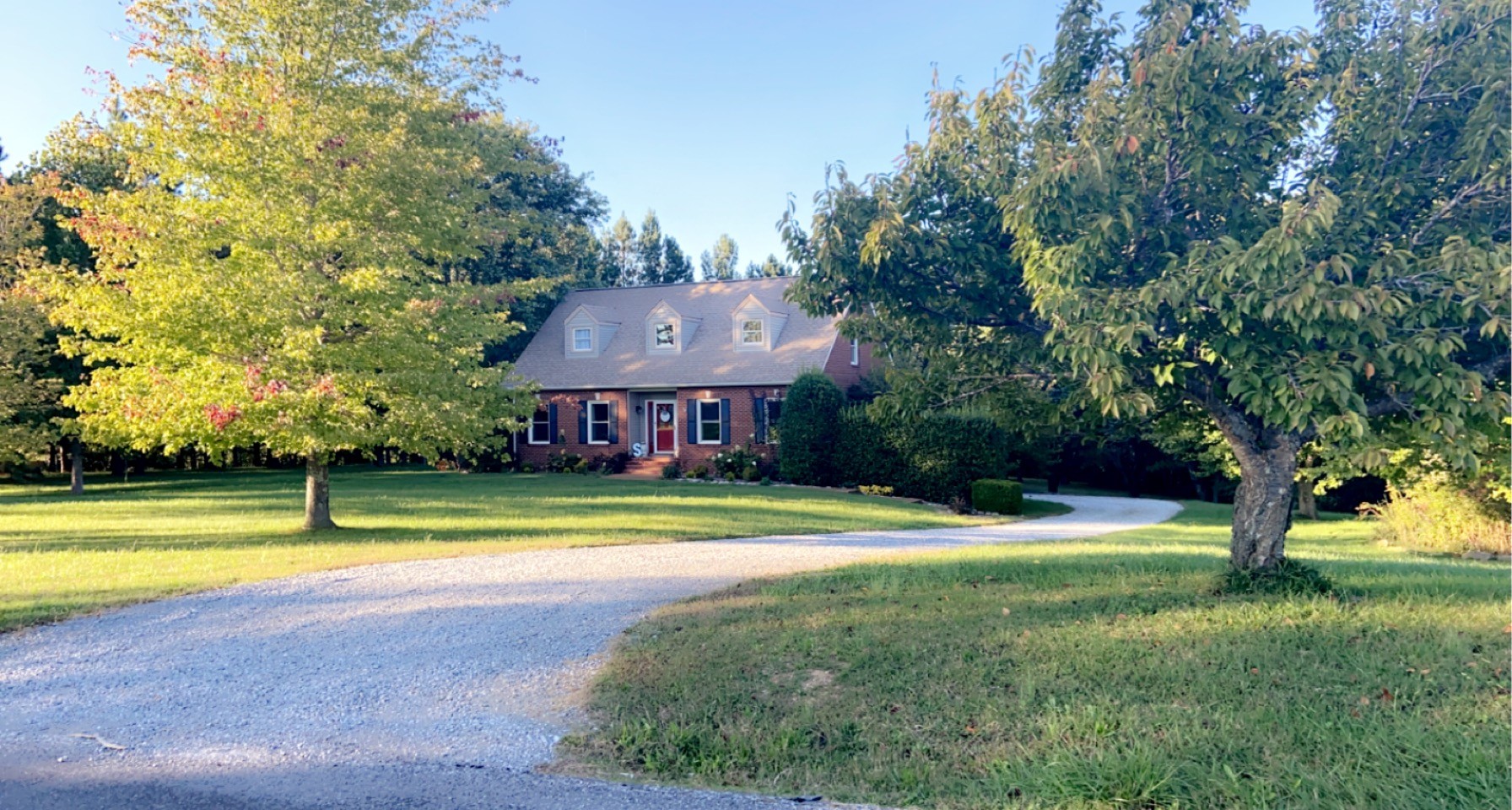 7404 Hoods Branch Road Springfield, TN 37172 - Photo 2 of 50 a view of a swimming pool with lawn chairs and large trees