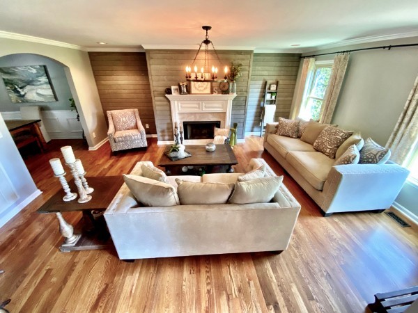 7404 Hoods Branch Road Springfield, TN 37172 - Photo 12 of 50 a living room with furniture and a fireplace