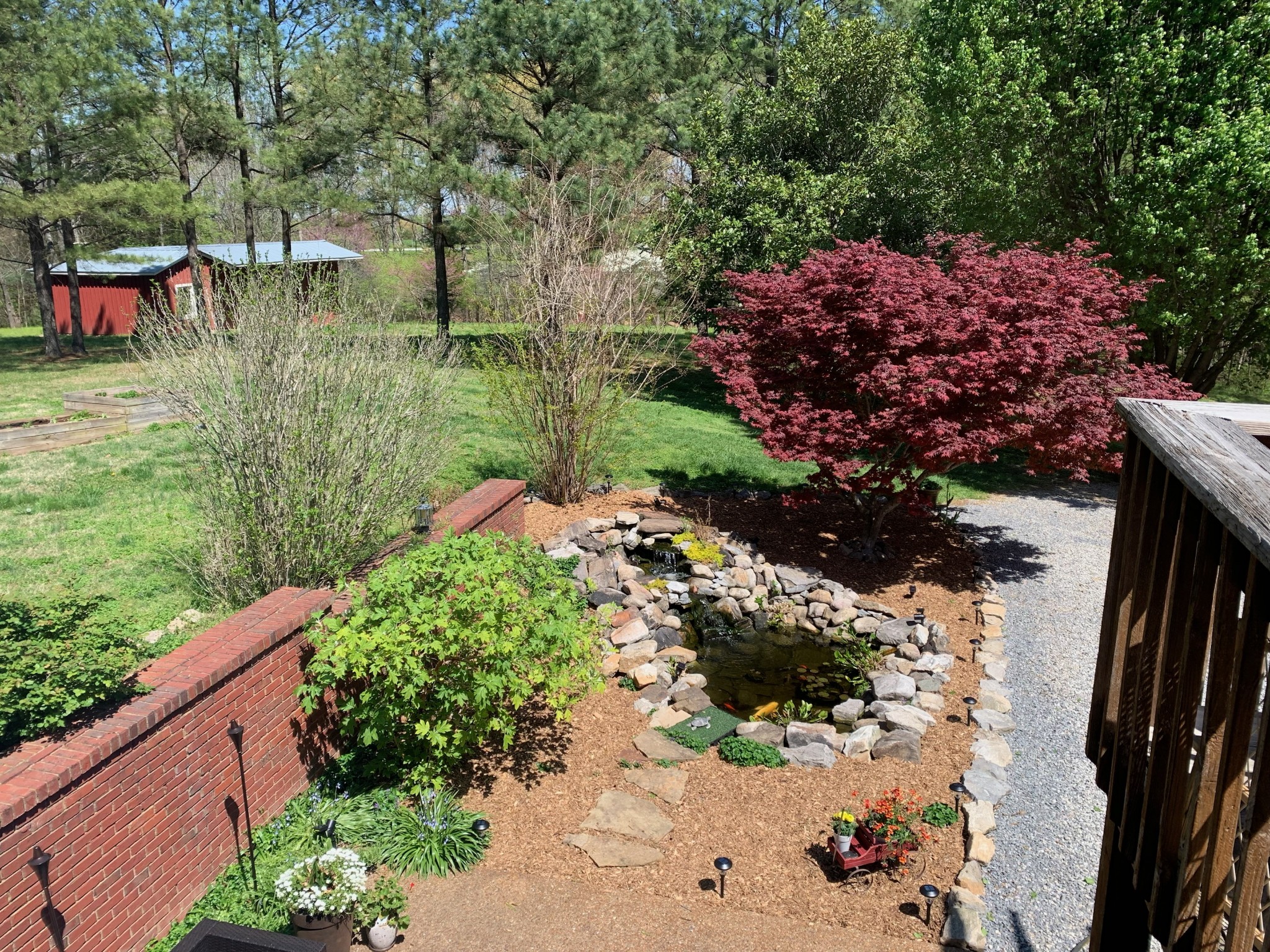 7404 Hoods Branch Road Springfield, TN 37172 - Photo 34 of 50 a backyard of a house with lots of green space