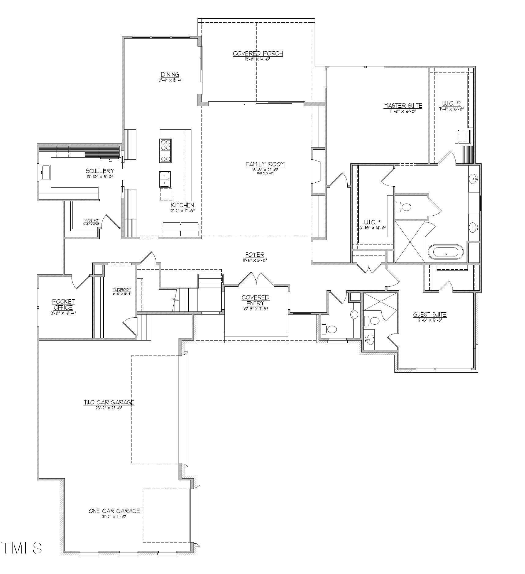 2606 Cromwell Road Raleigh, NC 27608 - Photo 2 of 3 2606 CROMWELL - FIRST FLOOR