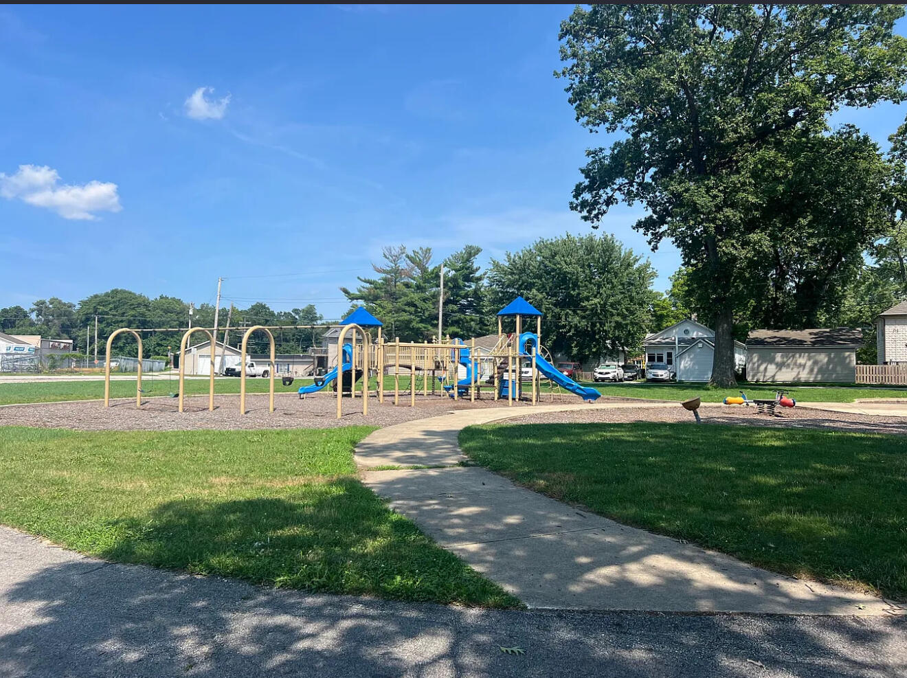 717 Lake Street Hobart, IN 46342 - Photo 25 of 25 a view of a park with large trees